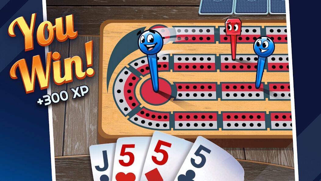 Скачать взломанную Ultimate Cribbage: Card Board [Много монет] MOD apk на Андроид