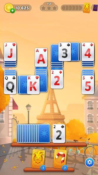 Скачать взломанную Solitaire Sunday: Card Game [Много денег] MOD apk на Андроид