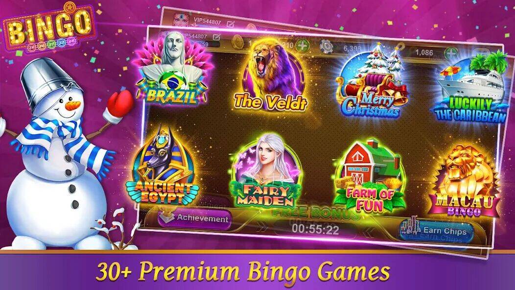 Скачать взломанную Bingo Happy HD - Bingo Games [Мод меню] MOD apk на Андроид