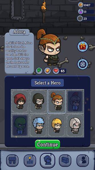 Скачать взломанную Rogue Ascension: Roguelike RPG [Много монет] MOD apk на Андроид