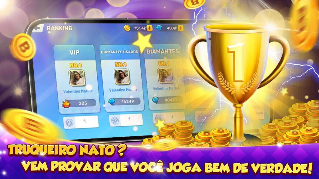 Скачать взломанную Bacana Games-Truco, Buraco e+ [Мод меню] MOD apk на Андроид