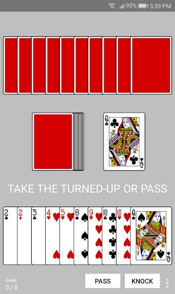 Скачать взломанную Gin Rummy [Много денег] MOD apk на Андроид