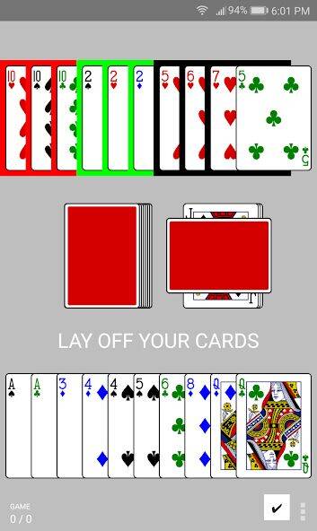 Скачать взломанную Gin Rummy [Много денег] MOD apk на Андроид