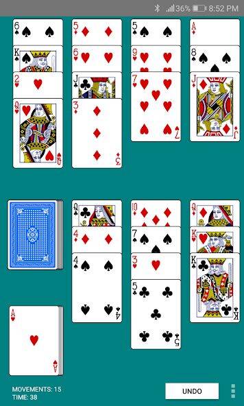 Скачать взломанную Golf Solitaire [Много денег] MOD apk на Андроид
