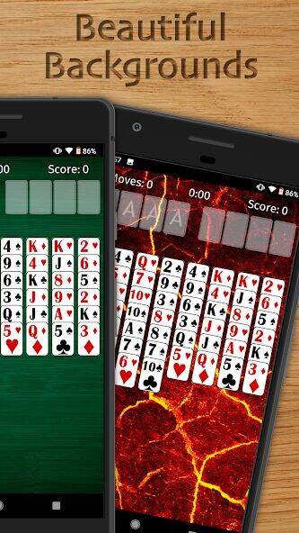 Скачать взломанную FreeCell Solitaire Classic [Мод меню] MOD apk на Андроид