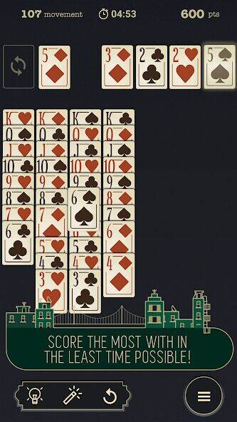 Скачать взломанную Solitaire Town Jogatina: Cards [Много денег] MOD apk на Андроид