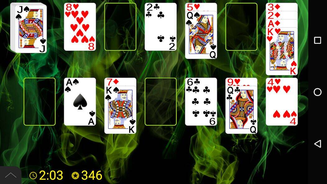 Скачать взломанную All In a Row Solitaire [Много монет] MOD apk на Андроид