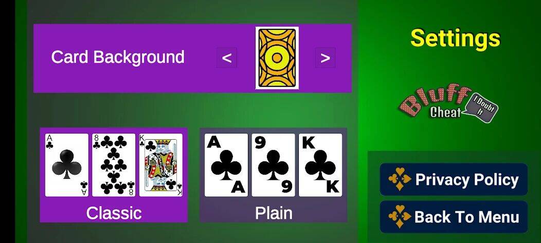 Скачать взломанную Bluff Card Game [Много денег] MOD apk на Андроид