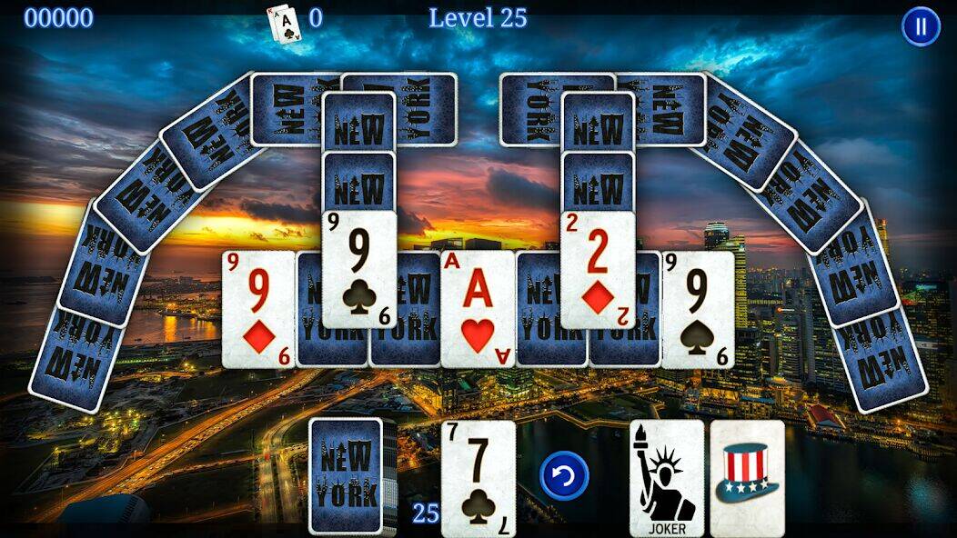 Скачать взломанную The Big Apple Solitaire [Мод меню] MOD apk на Андроид