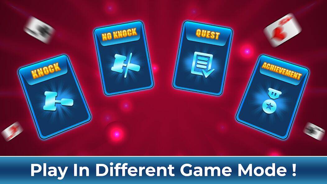Скачать взломанную Tonk Rummy Card Game [Много денег] MOD apk на Андроид
