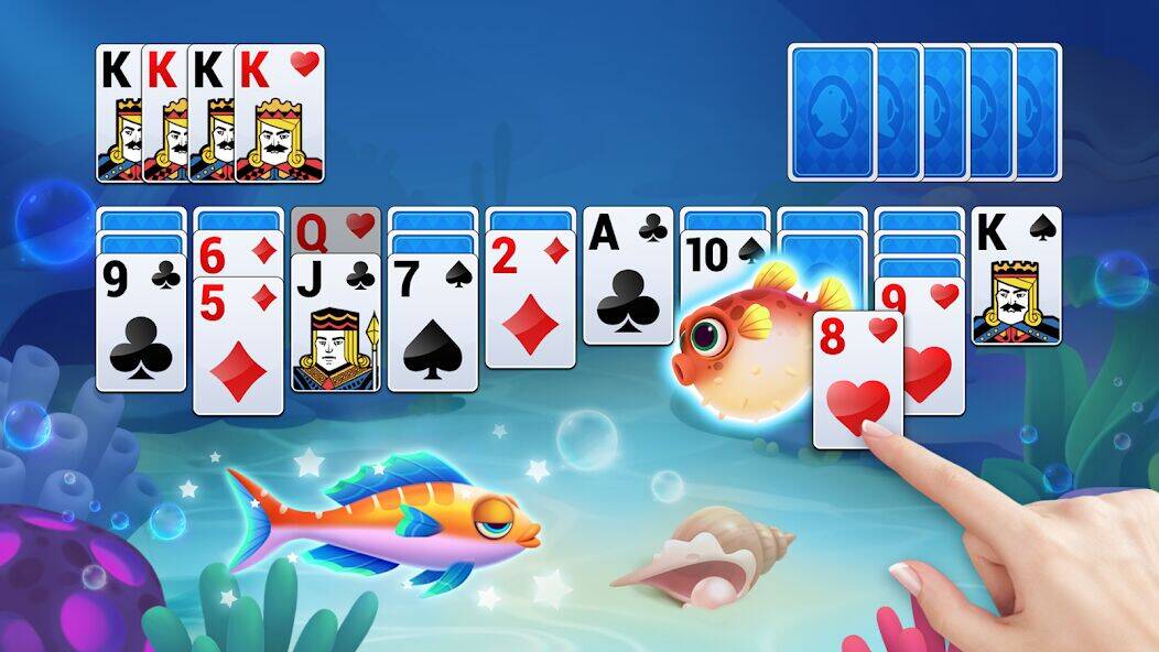Скачать взломанную Spider Solitaire [Бесплатные покупки] MOD apk на Андроид