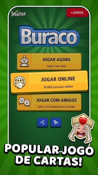 Скачать взломанную Buraco Jogatina: Jogo Canastra [Много монет] MOD apk на Андроид