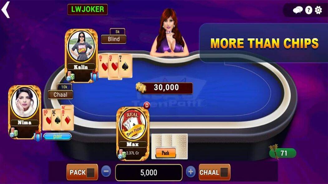 Скачать взломанную Real Teen Patti [Мод меню] MOD apk на Андроид