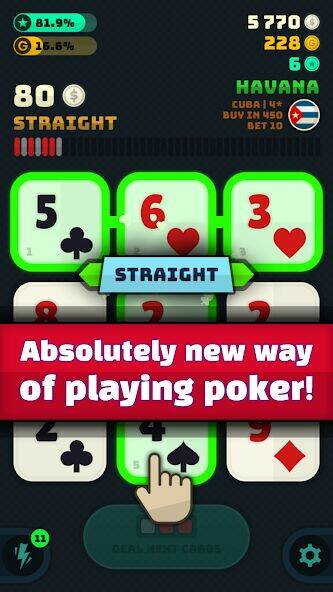 Скачать взломанную Merge Poker [Мод меню] MOD apk на Андроид
