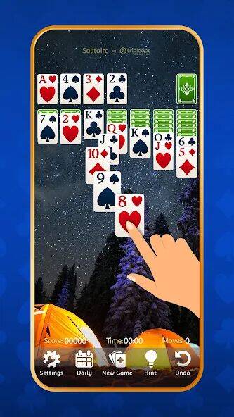Скачать взломанную Solitairescapes [Много монет] MOD apk на Андроид