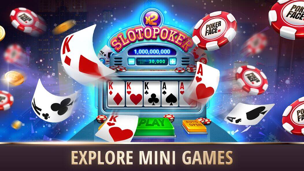 Скачать взломанную Poker Face: Texas Holdem Poker [Много денег] MOD apk на Андроид