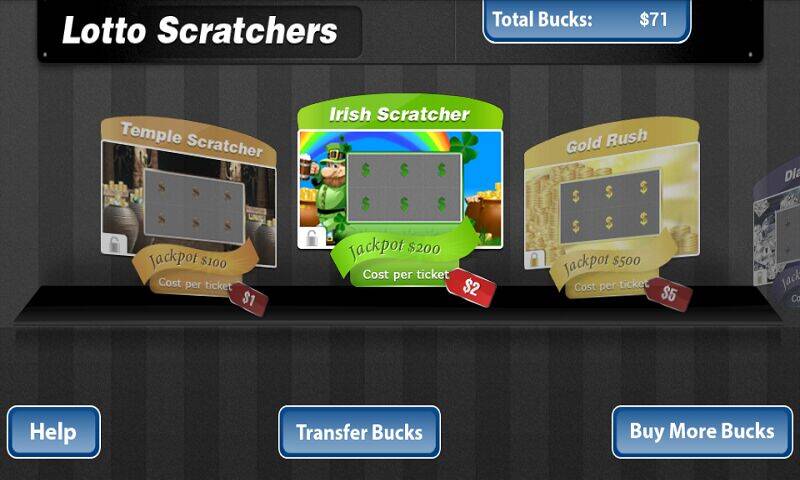 Скачать взломанную Scratch N Win [Мод меню] MOD apk на Андроид