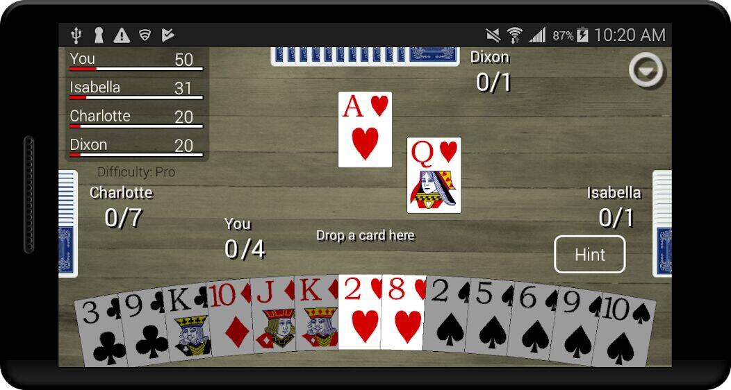 Скачать взломанную Spades Card Classic [Мод меню] MOD apk на Андроид