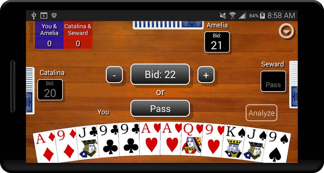 Скачать взломанную Pinochle Classic [Бесплатные покупки] MOD apk на Андроид