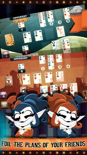 Скачать взломанную Spite & Malice [Много денег] MOD apk на Андроид