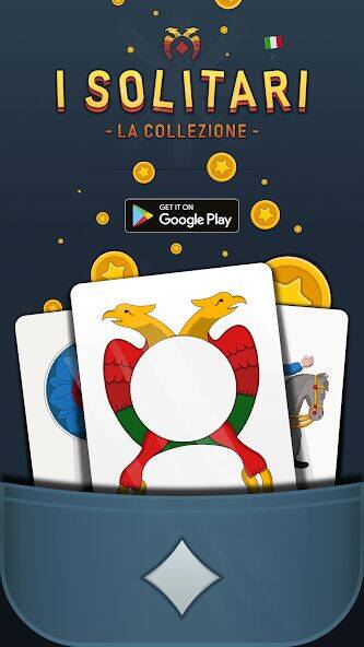 Скачать взломанную Italian Solitaires Collection [Бесплатные покупки] MOD apk на Андроид