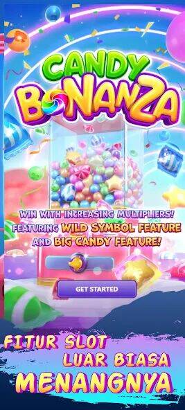 Скачать взломанную Candy Bonanza Slot PG Soft [Много монет] MOD apk на Андроид