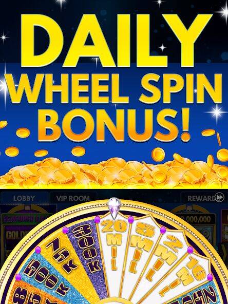 Скачать взломанную Spin Vegas Slots: Slot Games [Много денег] MOD apk на Андроид