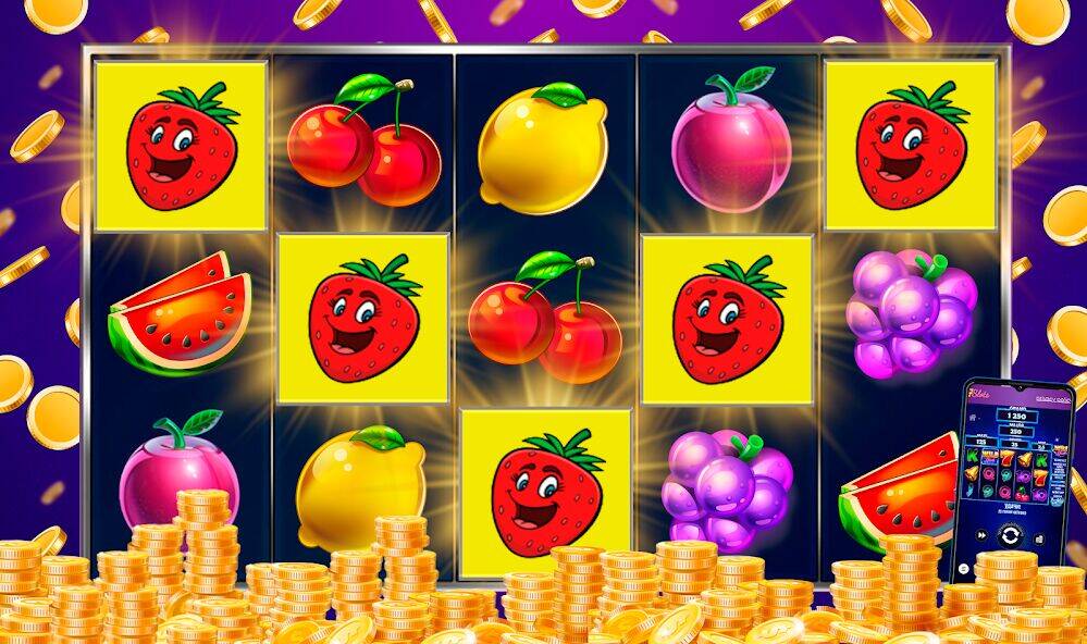 Скачать взломанную Fruits up-x plinko tames [Много монет] MOD apk на Андроид