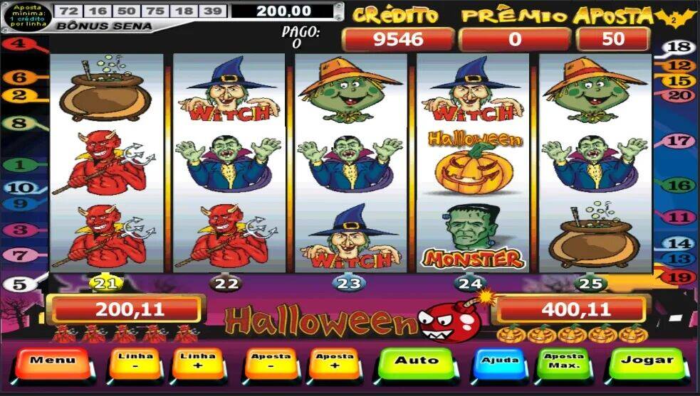 Скачать взломанную Halloween Slot Bomba Sena [Много монет] MOD apk на Андроид