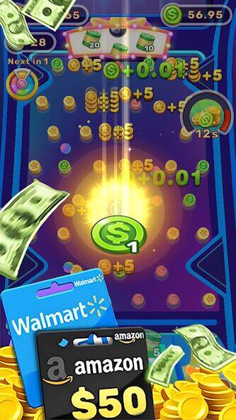Скачать взломанную Plinko GO - Drop win money [Много монет] MOD apk на Андроид