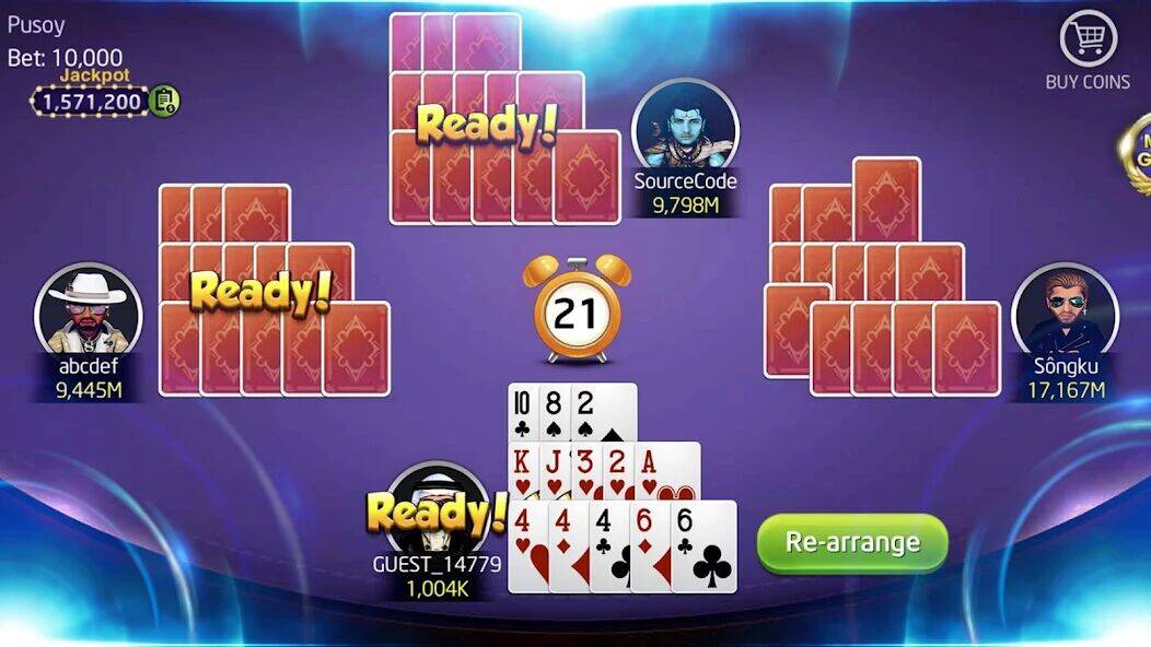 Скачать взломанную Tongits Rich88 - Filipino Game [Много денег] MOD apk на Андроид