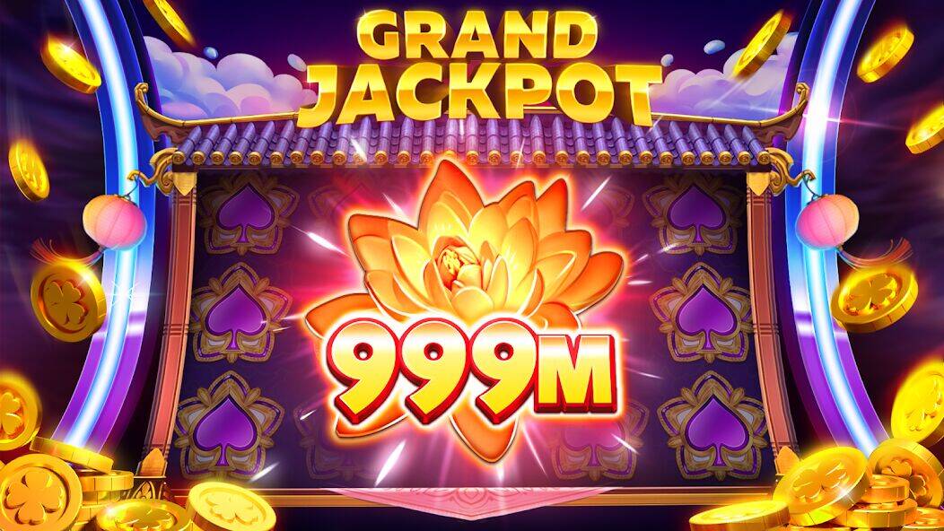 Скачать взломанную Jackpot Blast - казино онлайн [Много денег] MOD apk на Андроид