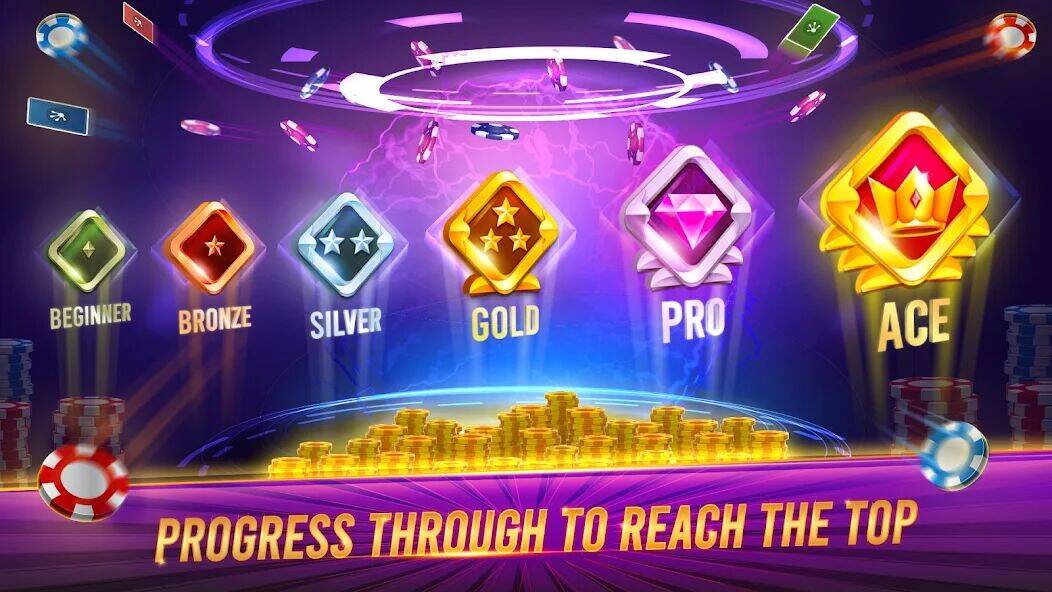 Скачать взломанную Teen Patti Gold Card Game [Много монет] MOD apk на Андроид