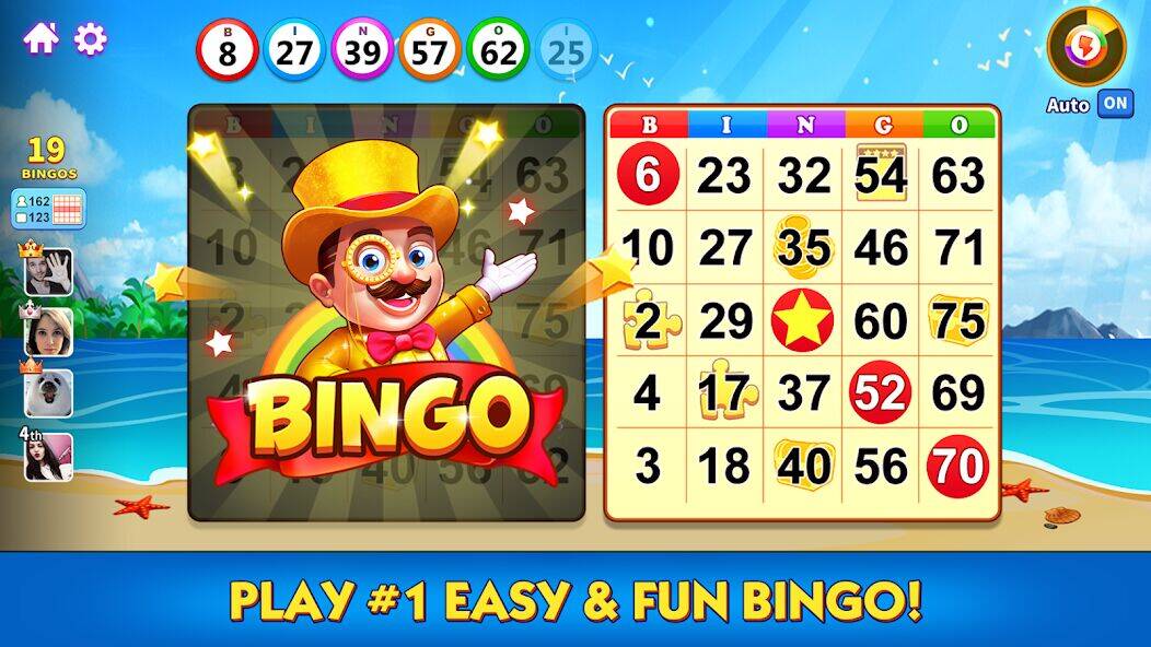 Скачать взломанную Bingo: Play Lucky Bingo Games [Много монет] MOD apk на Андроид