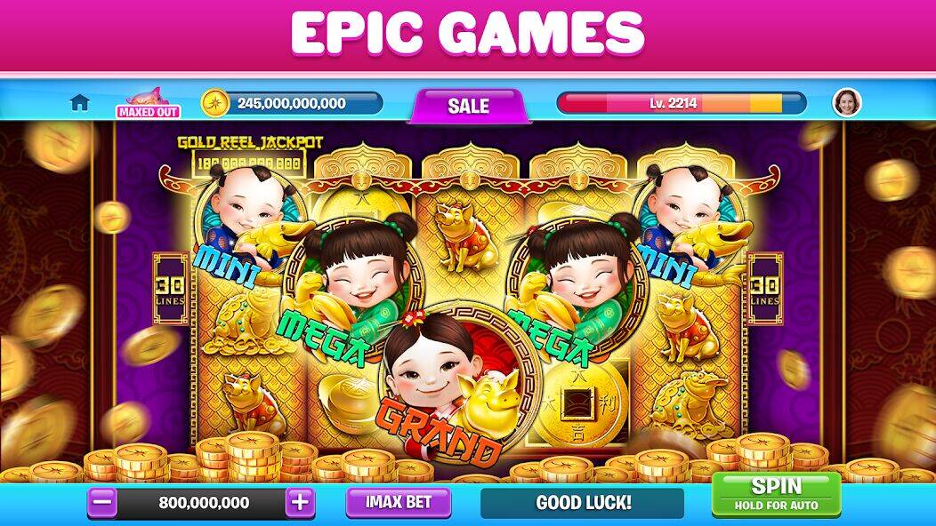 Скачать взломанную Jackpotjoy Slots: казино 777 [Много монет] MOD apk на Андроид