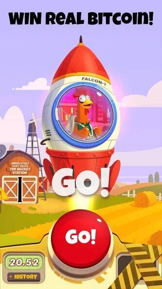 Скачать взломанную Chicken or Crash! Win Bitcoin. [Много денег] MOD apk на Андроид