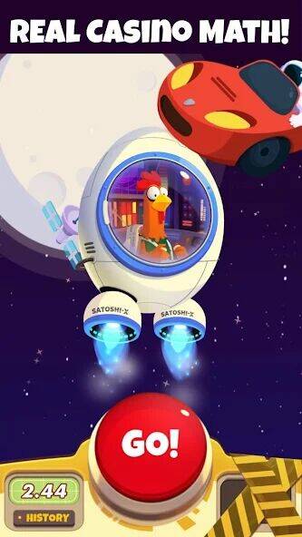 Скачать взломанную Chicken or Crash! Win Bitcoin. [Много денег] MOD apk на Андроид