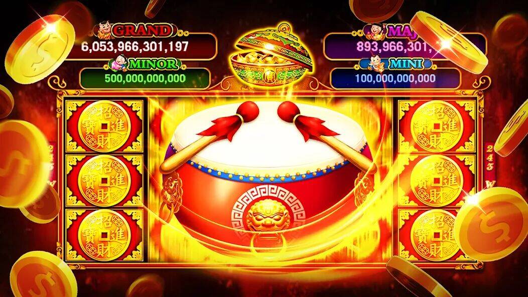 Скачать взломанную Jackpot Boom Casino Slot Games [Много денег] MOD apk на Андроид