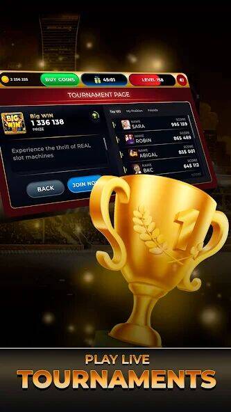 Скачать взломанную Clickfun: Casino Slots [Бесплатные покупки] MOD apk на Андроид