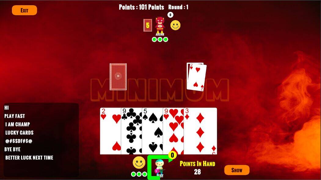 Скачать взломанную Minimum - Card Game [Мод меню] MOD apk на Андроид