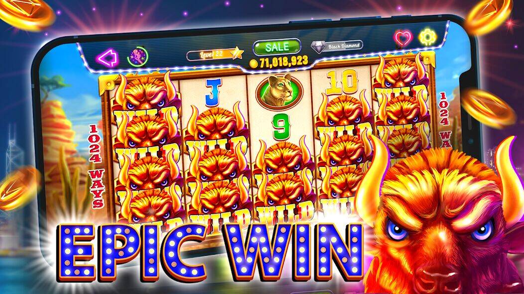 Скачать взломанную Old Vegas Slots - Casino 777 [Бесплатные покупки] MOD apk на Андроид
