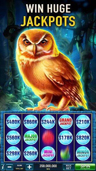 Скачать взломанную Slots Cash:Vegas Slot Machines [Много денег] MOD apk на Андроид