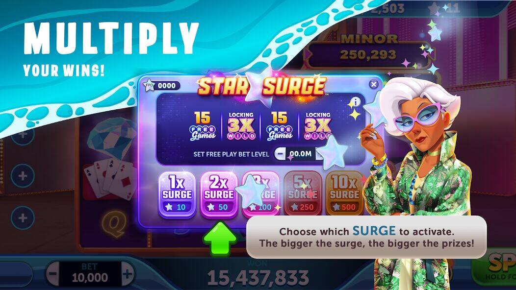 Скачать взломанную Paradise Fortune Casino Slots [Мод меню] MOD apk на Андроид