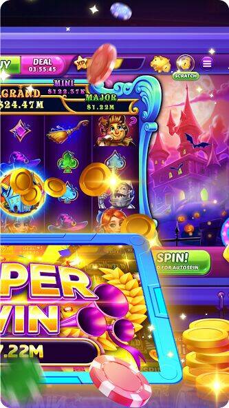 Скачать взломанную Super Jackpot - Casino Slots [Мод меню] MOD apk на Андроид