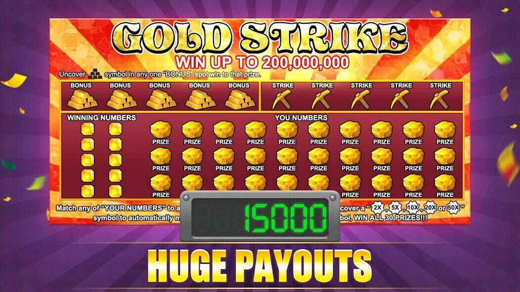 Скачать взломанную Lottery - Scratch Off Ticket [Мод меню] MOD apk на Андроид