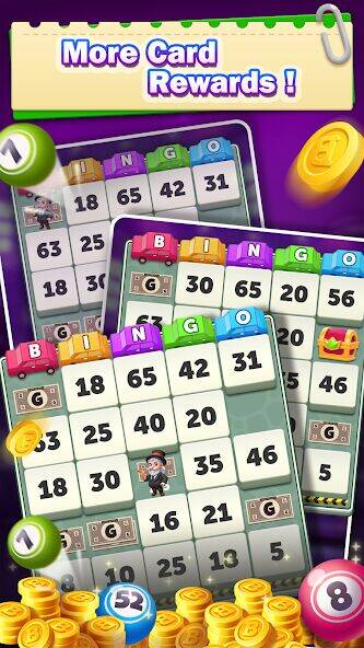 Скачать взломанную Fortune Bingo Land [Много монет] MOD apk на Андроид