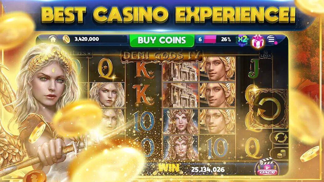 Скачать взломанную Магические Слоты - Игры Казино [Мод меню] MOD apk на Андроид