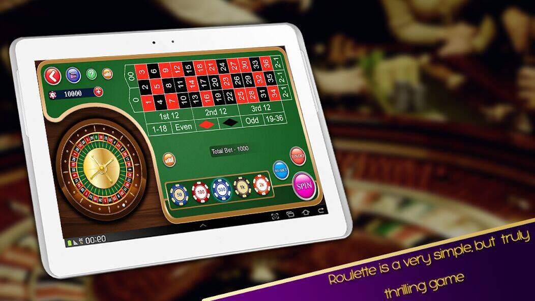Скачать взломанную Roulette Casino Royale [Много монет] MOD apk на Андроид