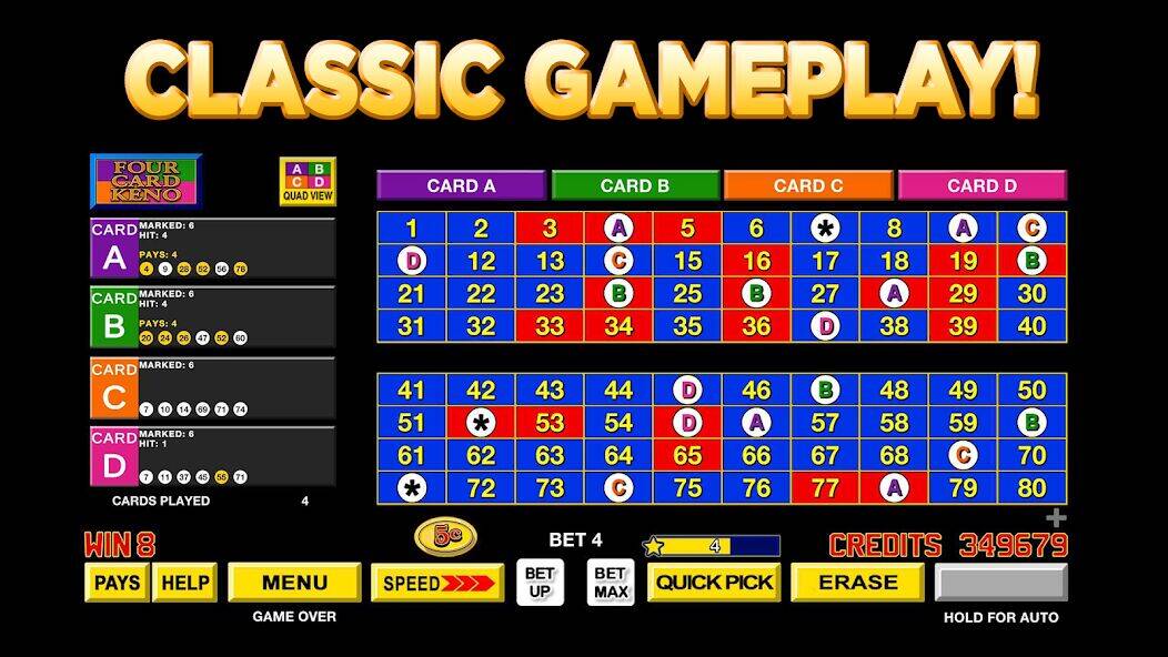 Скачать взломанную Keno Star- Classic Games [Много денег] MOD apk на Андроид
