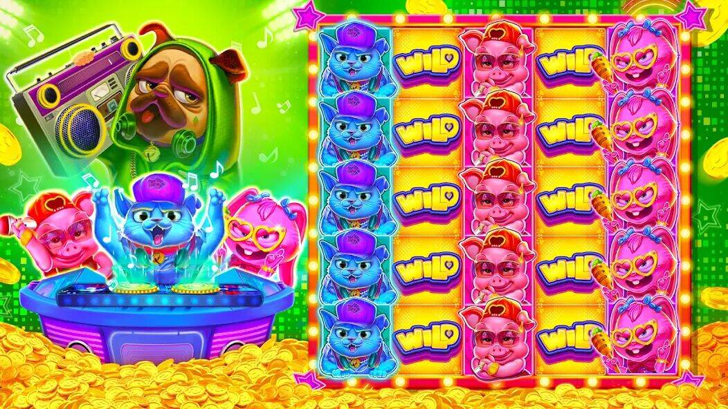 Скачать взломанную House of Fortune - Slots [Бесплатные покупки] MOD apk на Андроид